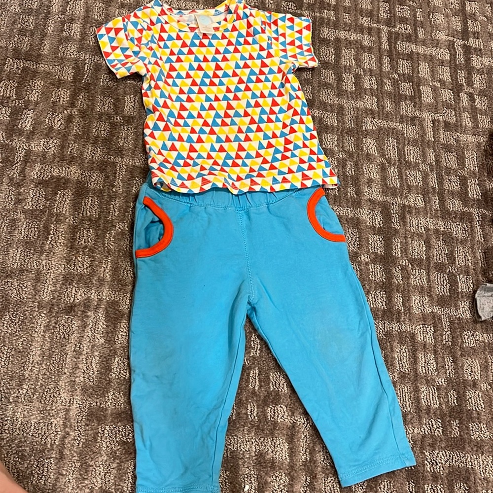 Best Stem Baby 6 months outfit for boy or girl adorable set